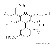4'-氨甲基-6-羧基荧光素 4'-氨甲基-3',6'-二羟基-3-氧代螺[异苯并呋喃-1(3H),9'-[9H]吨]-5-羧酸